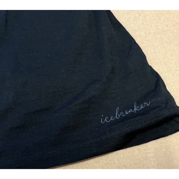 Icebreaker Merino Siren Tank Top black Sz Medium - Picture 4 of 10